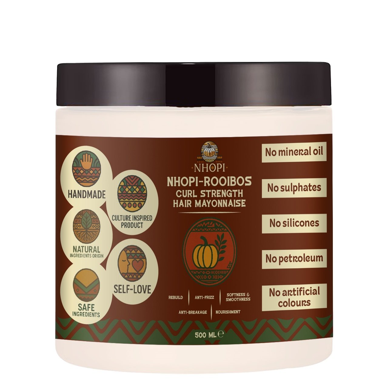 NHOPI-ROOIBOS Curl Strength Hair Mayonnaise